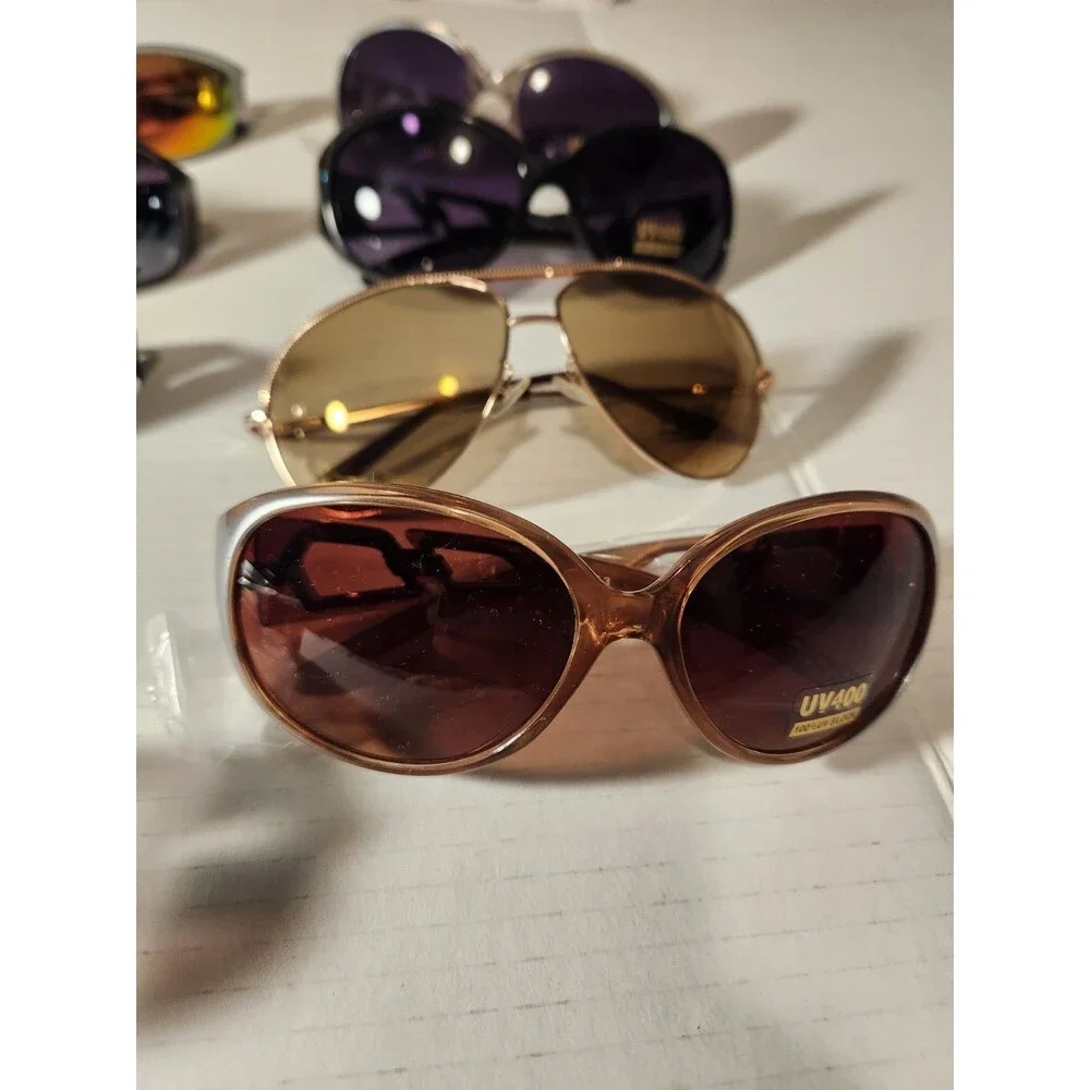 Lot of 12 New Sunglasses UV400 Category 3 – Vertex (VRX) & Element 8 All New